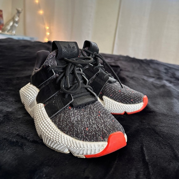 Adidas Originals Prophere Black/Solar Red White AC8509 Women's US size 5.5 Shoes - Picture 12 of 12